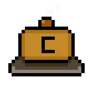 像素风格帽子图标