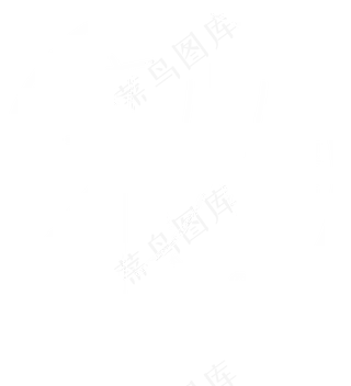 矢量白色优雅线条立秋艺术字创意设计