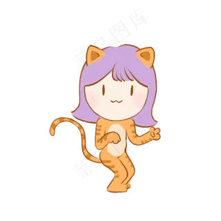 六一儿童节手绘卡通人形动物元素