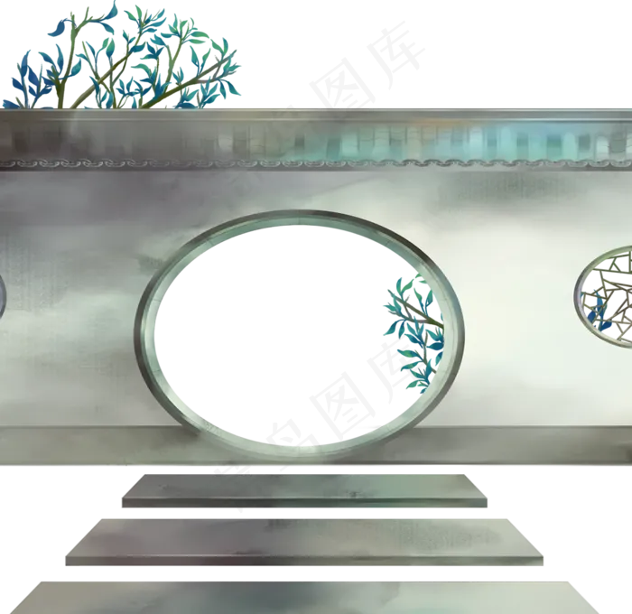 圆门建筑(2000X1943(DPI:300))psd模版下载