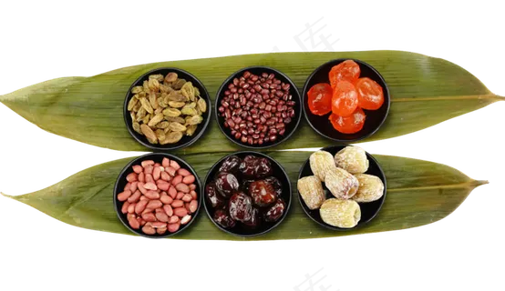 端午节粽子食材蜜枣粽叶 端午节粽子食材蜜枣粽叶