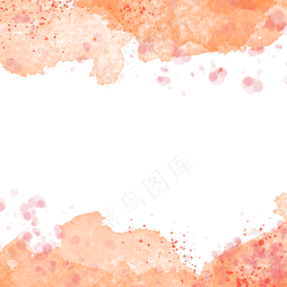 简约涂鸦笔触方形边框