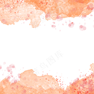 简约涂鸦笔触方形边框