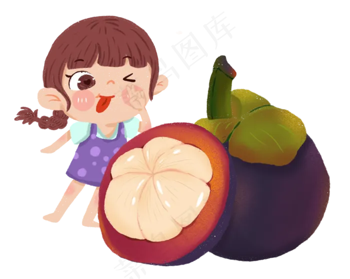 一个女孩(1497X1195(DPI:300))psd模版下载