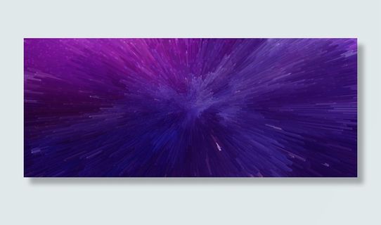 渐变抽象炫彩放射