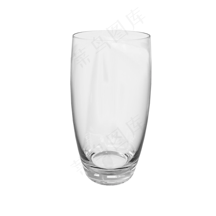 立体透明玻璃杯装饰(2000*2000px)psd模版下载