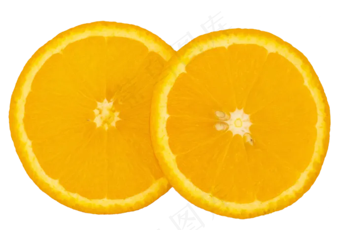 黄色水果橙子片(2500X2000(DPI:300))