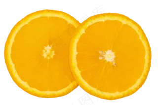 黄色水果橙子片