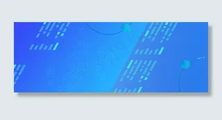 蓝色大气科技光线图形纹理banner