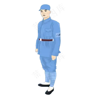 党建建军节八路军