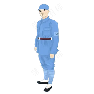 党建建军节八路军