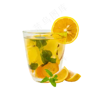 美味夏日柠檬汁,免抠元素