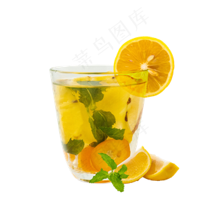 美味夏日柠檬汁,免抠元素