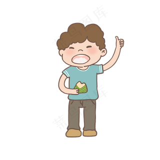 端午节吃粽子包粽子免抠元素下载