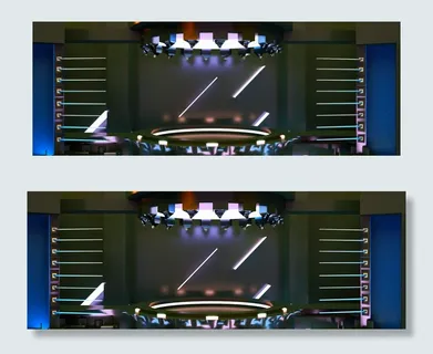 c4d数码电子展台科幻