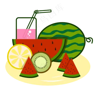 夏季清凉果品饮品