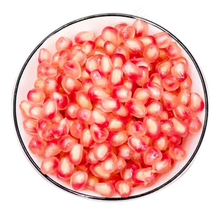 碟子里的石榴籽