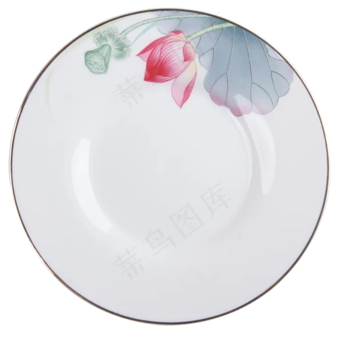 金边荷花圆盘(2000*2000px 300 dpi )