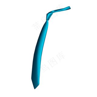 立体绸质领带png图