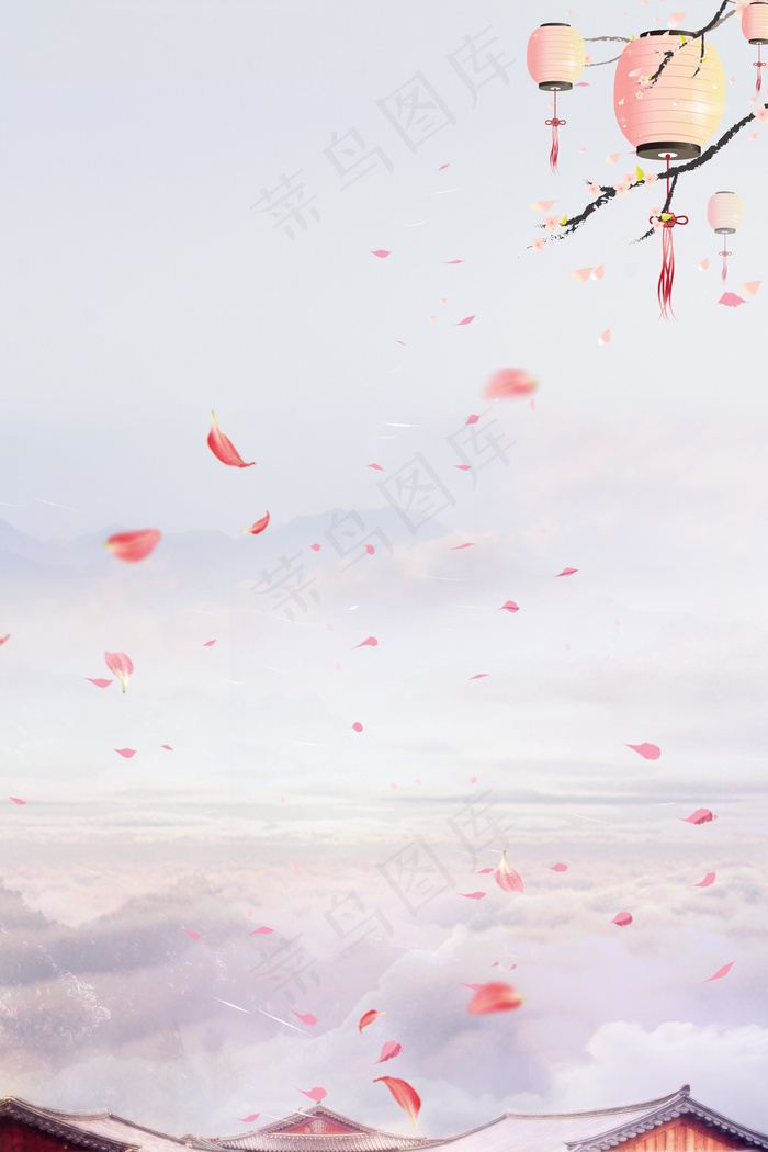 古风七夕唯美背景