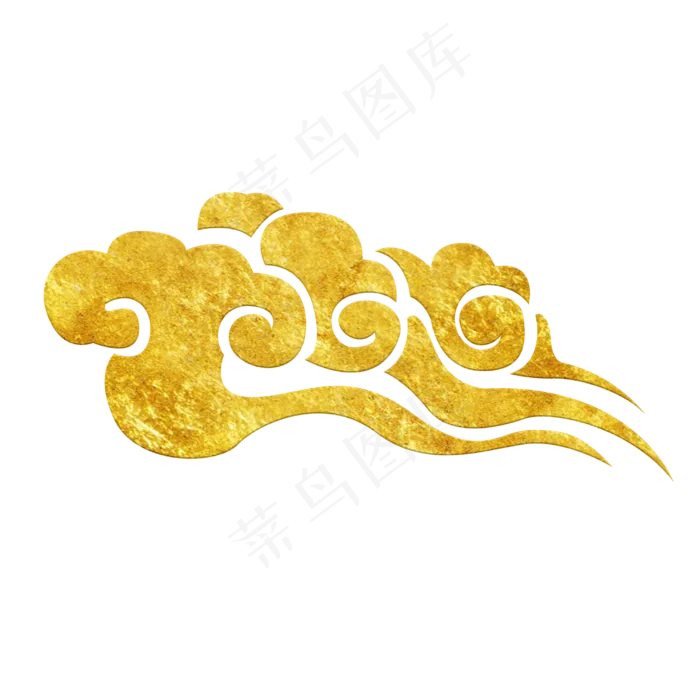 中国风传统烫金花纹祥云装饰图之,免抠元素(2500*2500px 300 dpi )psd模版下载