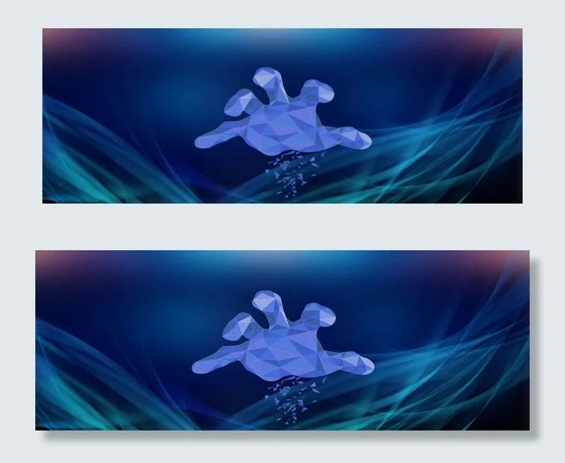 科幻科技电子banner(1920*700px 	       )psd模版下载