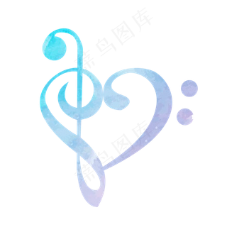 矢量创意音乐符号,免抠元素