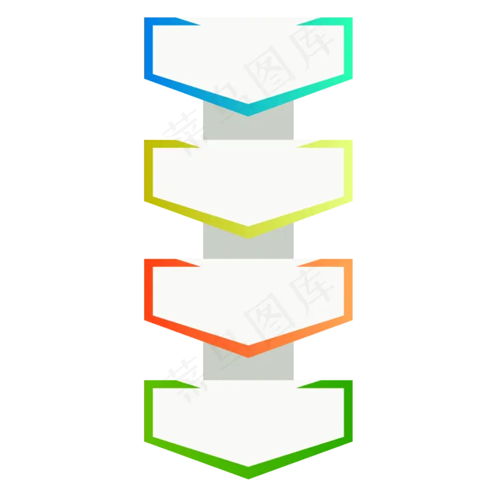 商务矢量标签小标签流程(2000*2000px)ai矢量模版下载