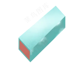 蓝色印章印泥