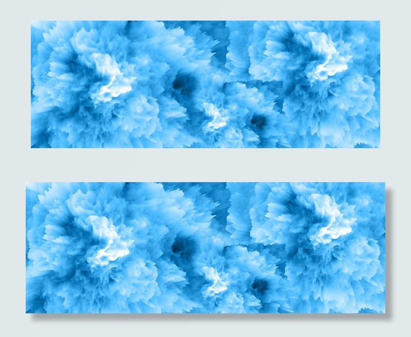 蓝色烟雾缭绕背景图片