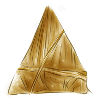 端午节粽子棕色卡通