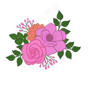 春天娇艳鲜花