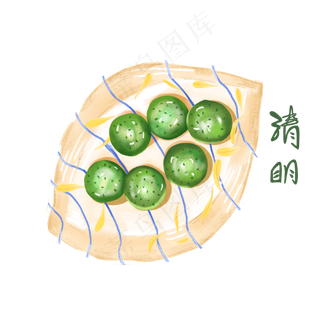 清明风物食物青团美味农历节气P