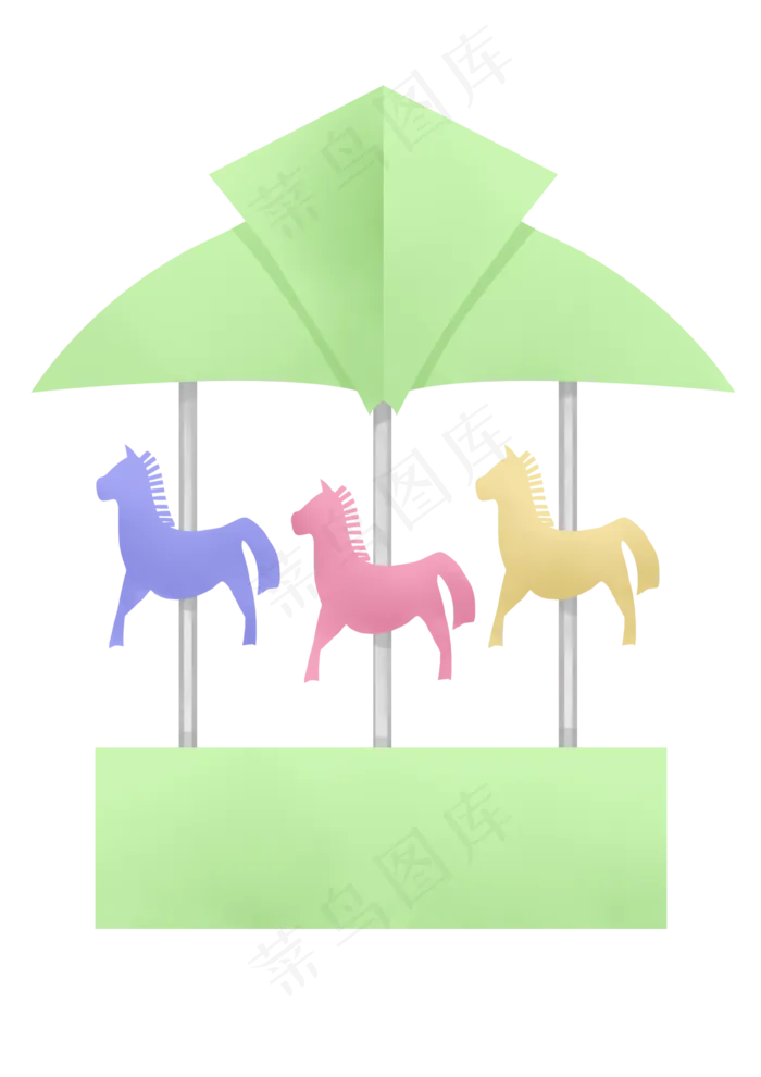 儿童节木马玩具(2480X3508(DPI:300))psd模版下载