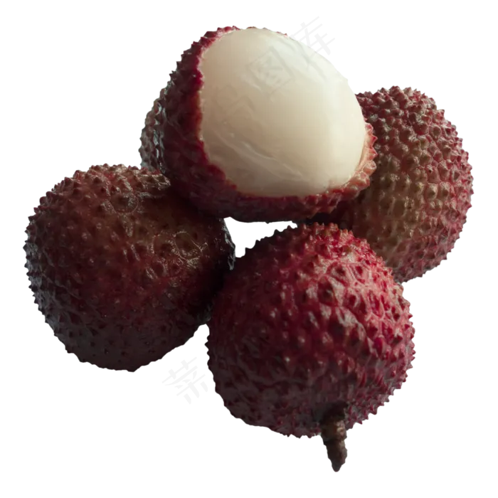 夏季新鲜水果荔枝(3000X3000(DPI:300))