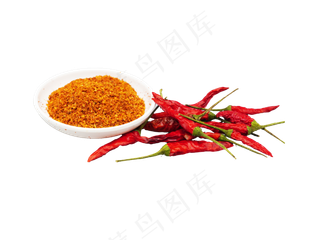 红辣椒和辣椒面,免抠元素