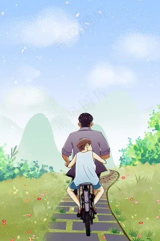 父亲的背影父爱如山