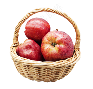 水果篮红蛇果,免抠元素