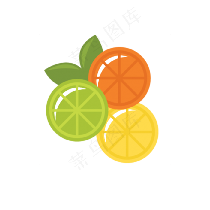 清新矢量柠檬图标