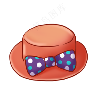 愚人节马戏团小丑帽子PNG免抠