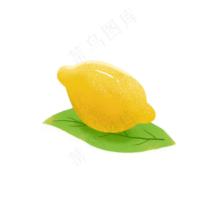 黄色的柠檬