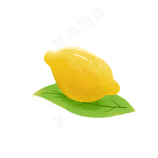 黄色的柠檬
