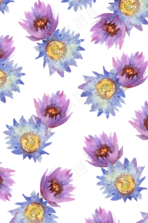 水彩花朵纹理底纹 水彩花朵纹理底纹