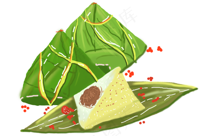端午节传统美食粽子