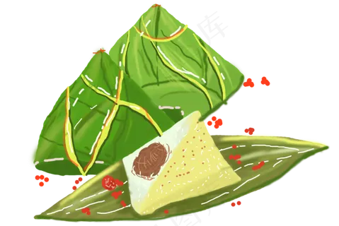 端午节传统美食粽子