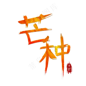 芒种二十四节气