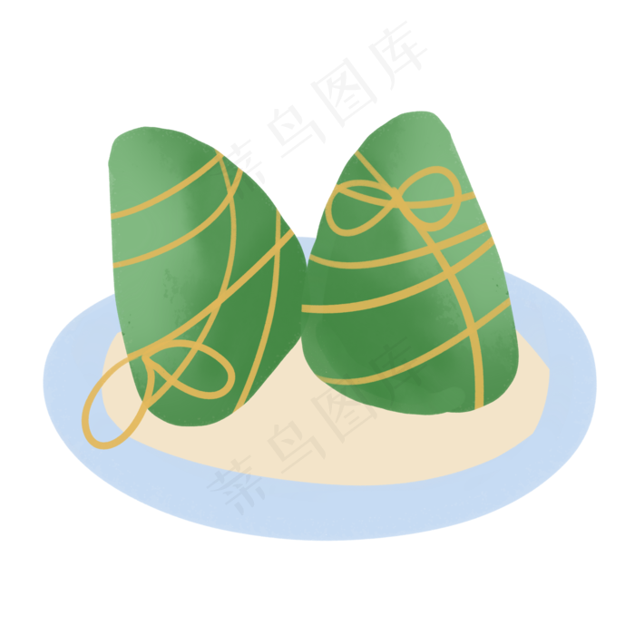 粽子手绘画素材图片