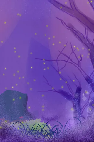 妇女节紫色梦幻psd分层banner