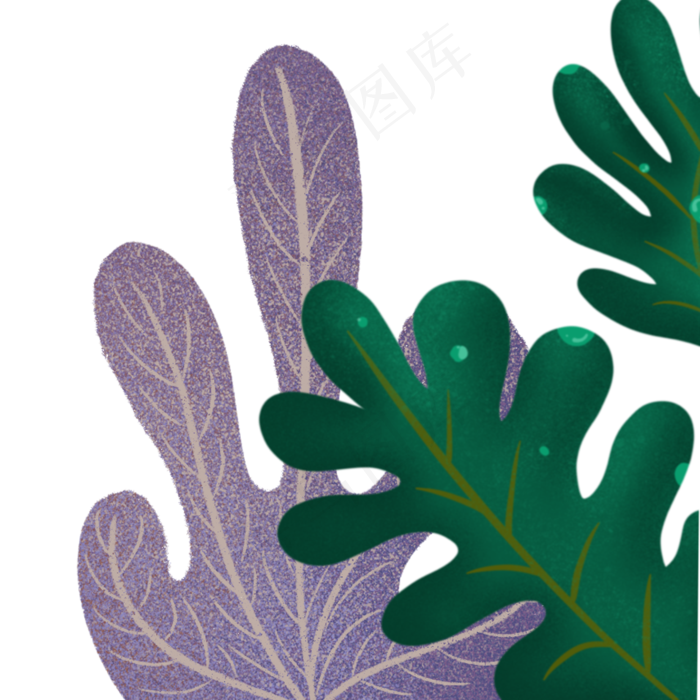 草丛春季自然植物(2000X2000(DPI:300))psd模版下载