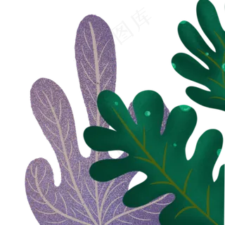 草丛春季自然植物